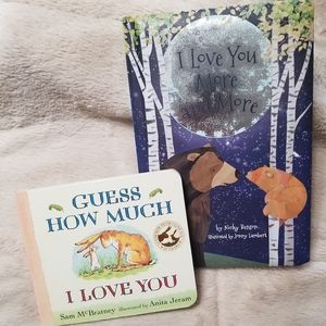 I Love You More & More Soft Cover Board Book w/ Bonus Guess How Much I Love You
